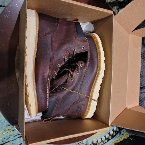 Men's Red Wing Irish Setter High Top Ankle Boots Flat New Shoes - Picture 3 of 6